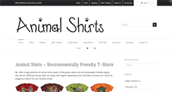 Desktop Screenshot of animalshirts.net